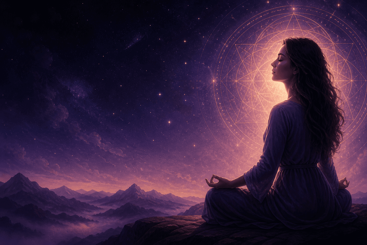Cosmic illustration for the article